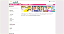 Desktop Screenshot of designerpapers.com